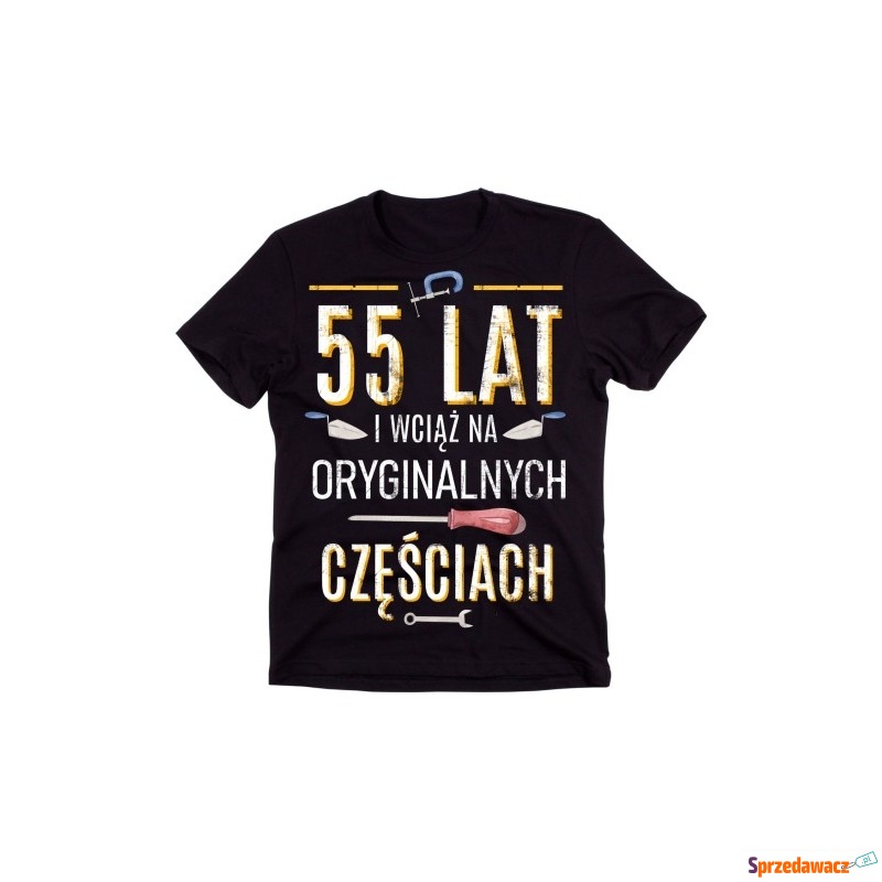Męska koszulka na 55 urodziny - prezent z okazji... - Bluzki, koszulki - Gdynia
