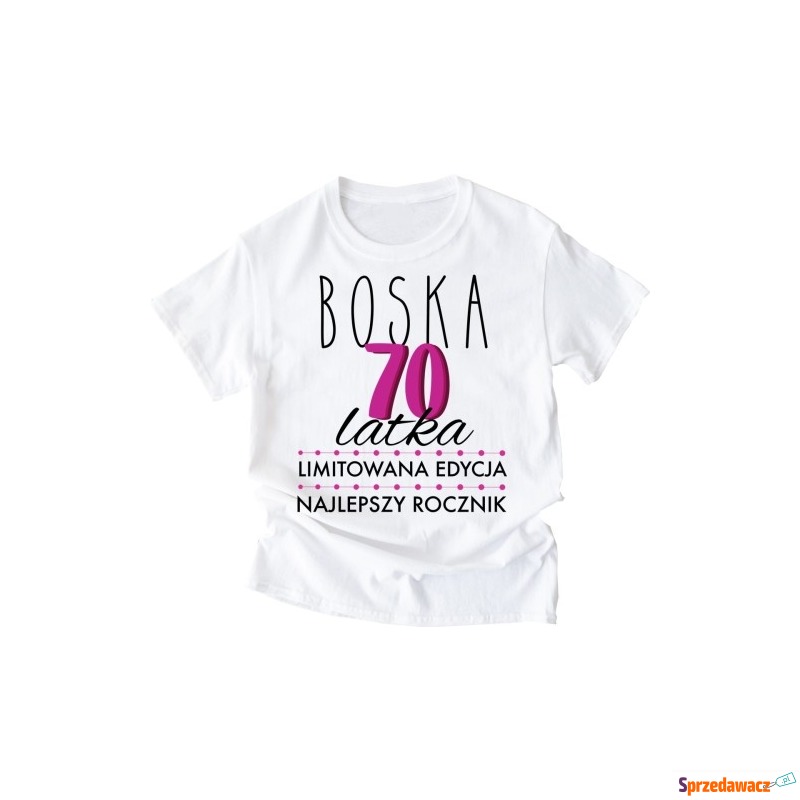 damska koszulka na 70 - boska 70 - Bluzki, koszule - Warszawa