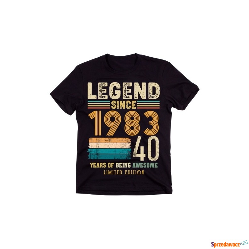 MĘSKA Koszulka na 40 - legend 1983 - bb - Bluzki, koszulki - Opole