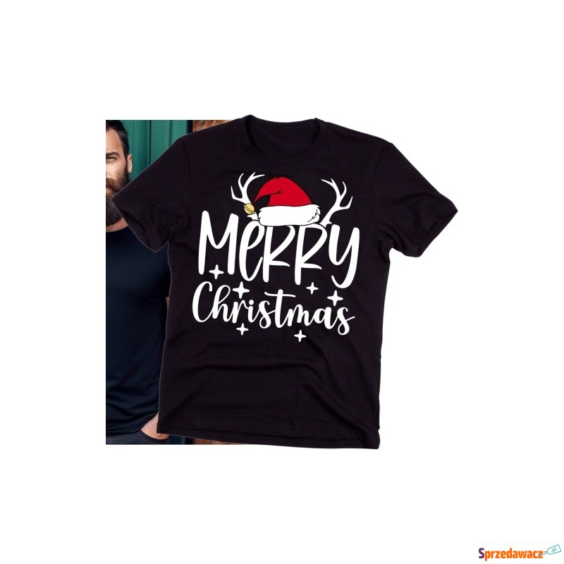 Męska koszulka merry christmas santa69 - Bluzki, koszulki - Warszawa