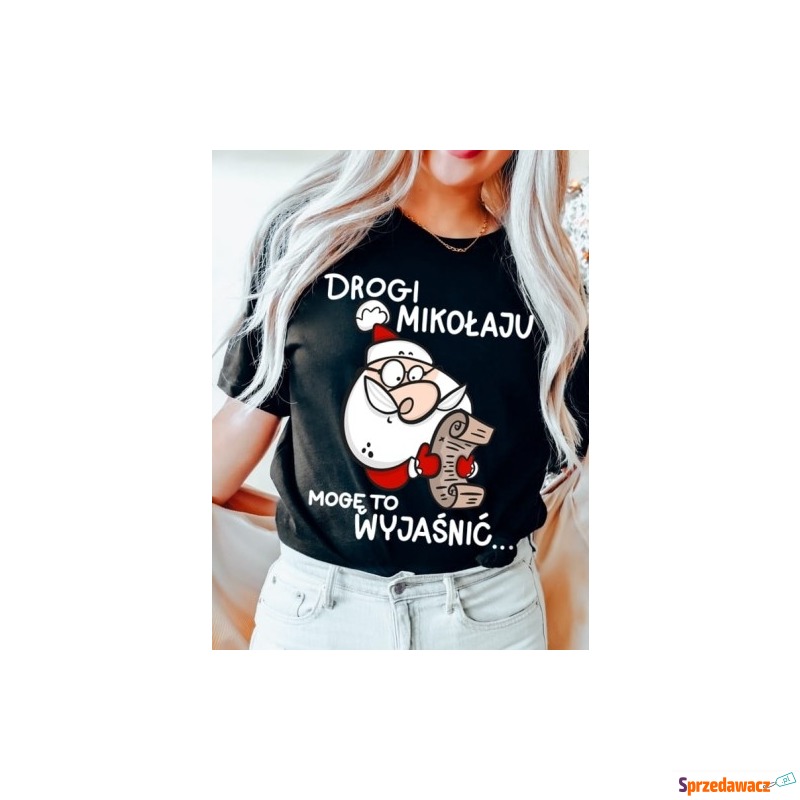 Koszulka na mikołajki dla dziewczyny - Bluzki, koszule - Dąbrowa Górnicza
