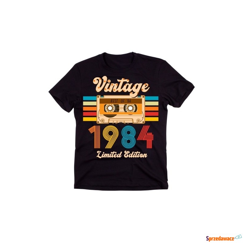 Koszulka na 40 - vintage 1984 - Bluzki, koszulki - Kalisz