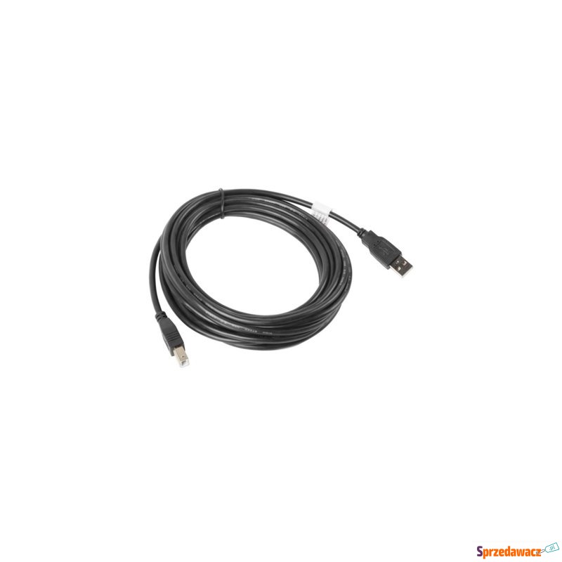 LANBERG Kabel USB 2.0 AM-BM 5M czarny - Okablowanie - Opole