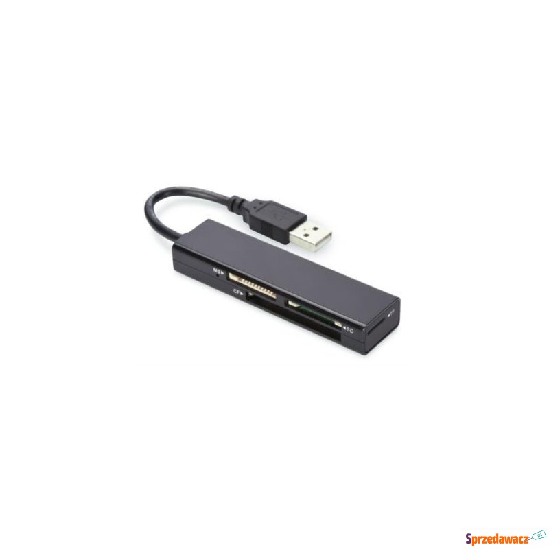 Czytnik kart Ednet 4-portowy USB 2.0 (CF, SD,... - Karty pamięci, czytniki,... - Zaścianki