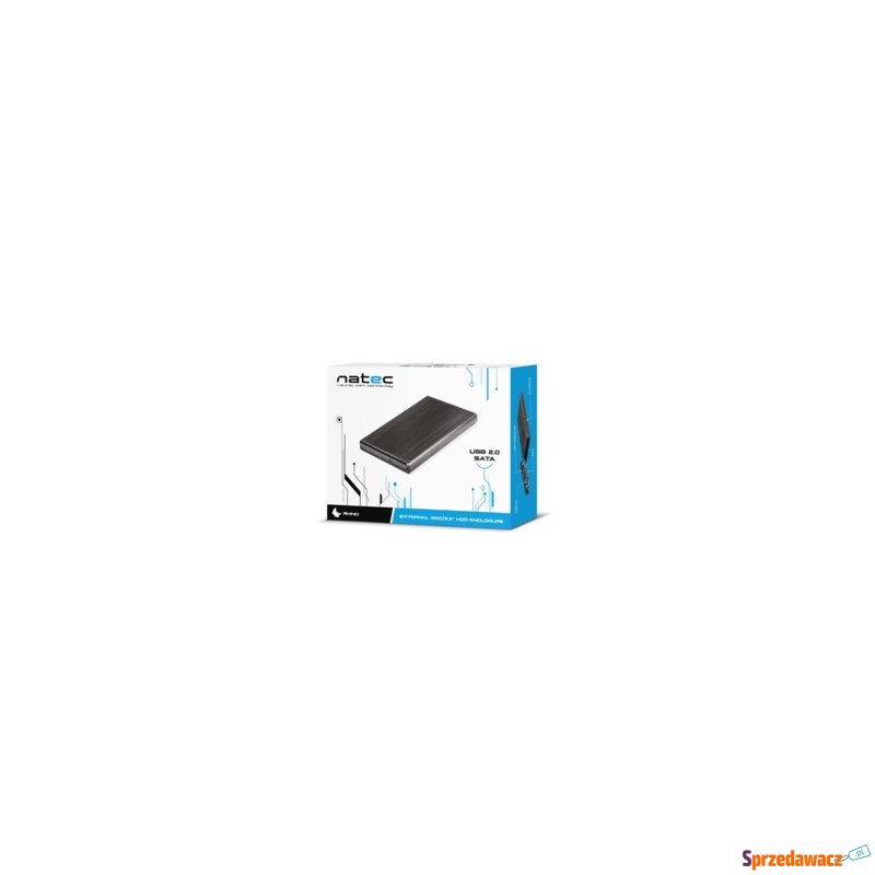 KIESZEŃ HDD ZEWNĘTRZNA SATA NATEC RHINO 2,5" USB... - Obudowy - Orzesze