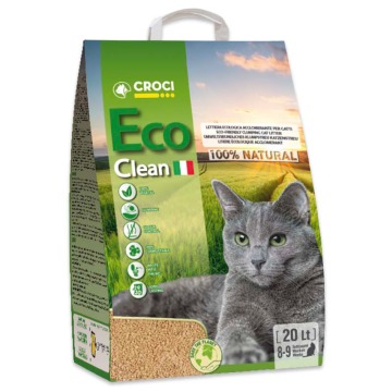 Croci Eco Clean żwirek dla kota - 20 l (ok. 8,2 kg)