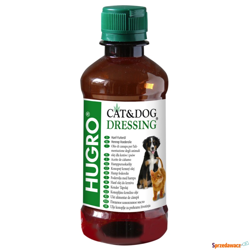 Hugro olej z konopi siewnych - 250 ml - Akcesoria dla kota - Krosno