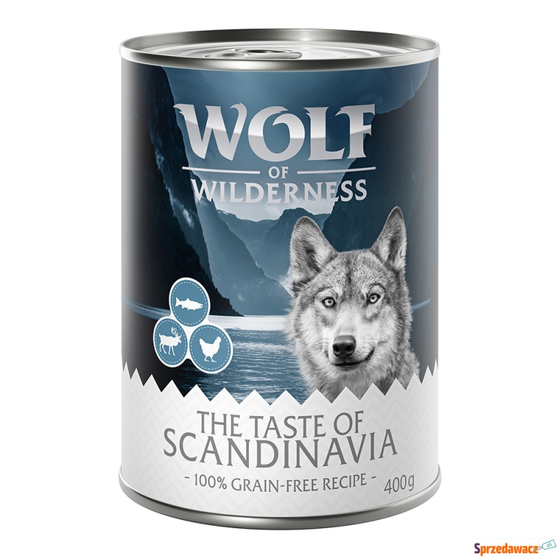 Wolf of Wilderness „The Taste Of", 6 x 400 g -... - Karmy dla psów - Legnica