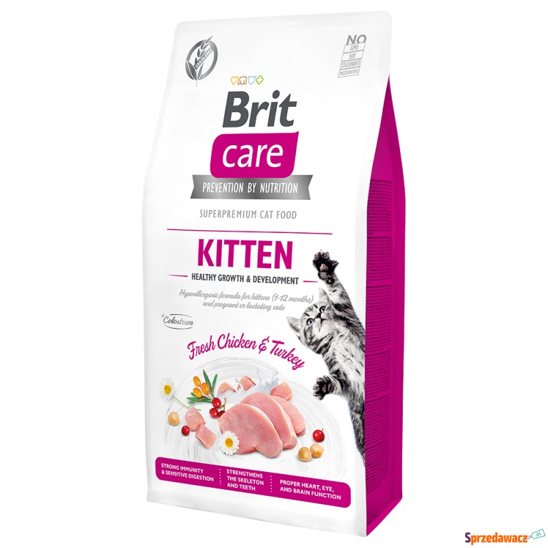 Brit Care Grain-Free Kitten Healthy Growth &... - Karmy dla kotów - Białystok