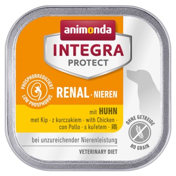 Korzystny pakiet animonda Integra Protect, tacki, 24 x 150 g - Integra Protect Renal, kurczak
