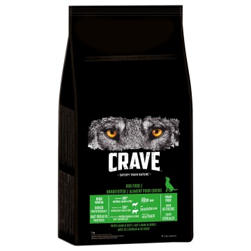 Crave Adult karma sucha dla psa, jagnięcina i wołowina - 7 kg