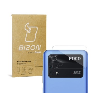 Szkło na aparat Bizon Glass Lens dla Xiaomi Poco M4 Pro 4G, 2 sztuki