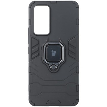 Etui Bizon Case Armor Ring do Xiaomi 12 Lite, czarne