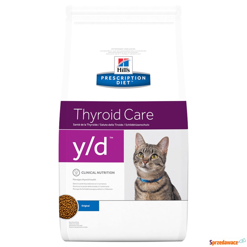 Hill's Prescription Diet y/d Thyroid Care - 1,5... - Karmy dla kotów - Lublin