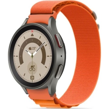 Pasek Tech Protect Nylon Pro do Galaxy Watch 6/5 Pro/5/4/3, pomarańczowy