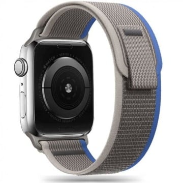 Pasek Tech Protect Nylon do Apple Watch 49/45/44/42 mm, szary