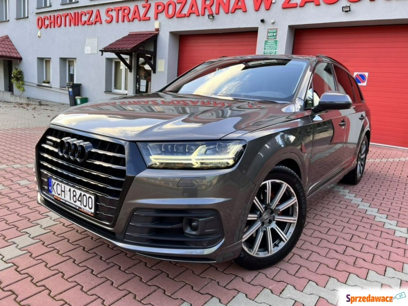 Audi Q7  SUV 2018,  3.0 diesel - Na sprzedaż za 219 900 zł - Zagórze