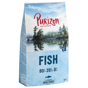 Dwupak Purizon, 2 x 12 kg - Adult, ryba, bez zbóż