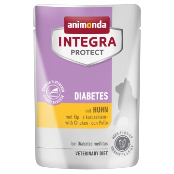 animonda Integra Protect Adult Diabetes, 24 x 85 g - Kurczak