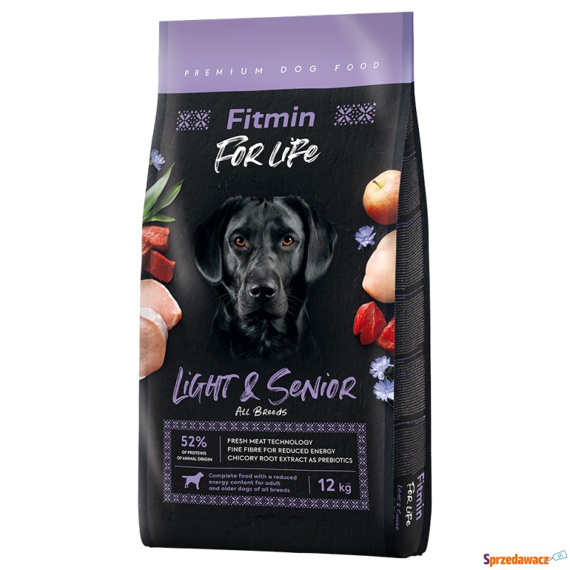 Fitmin Dog for Life Light & Senior - 2 x 12 kg - Karmy dla psów - Opole
