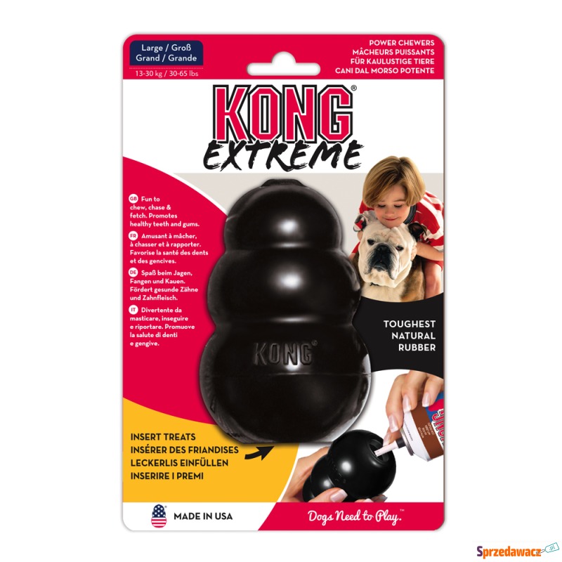 KONG Extreme - L, ok. 10 cm - Zabawki dla psów - Pruszcz Gdański
