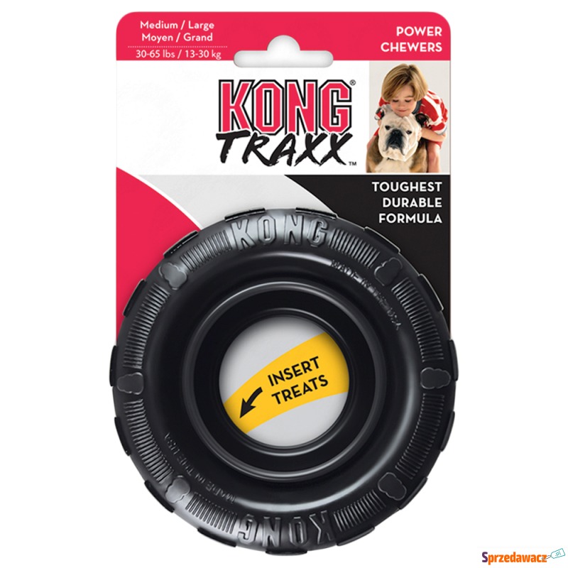 KONG Traxx - M/L, śr. ok. 11,5 cm - Zabawki dla psów - Radom