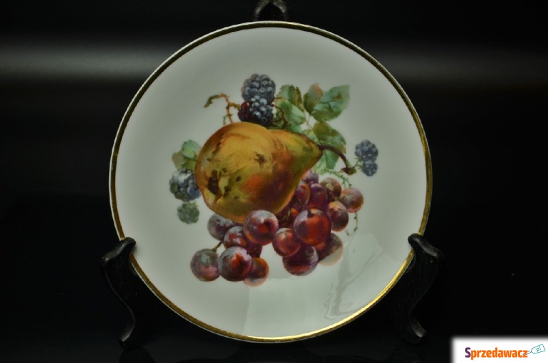 ## Talerz owocowy nr 2 - P.Muller ## - Porcelana, ceramika - Legnica