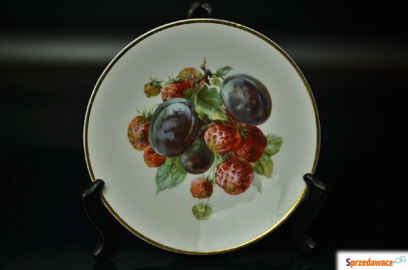 ## Talerz owocowy nr 3 - P.Muller ## - Porcelana, ceramika - Legnica