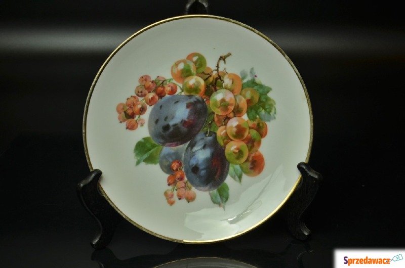 ## Talerz owocowy nr 4 - P.Muller ## - Porcelana, ceramika - Legnica