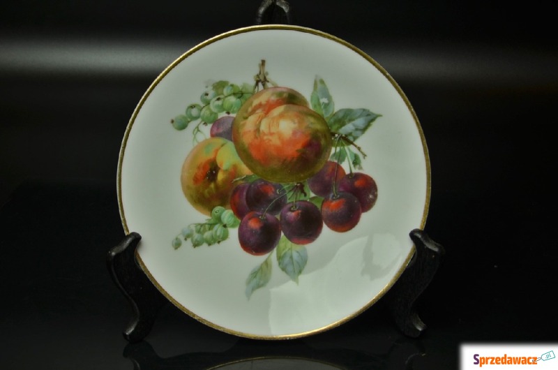 ## Talerz owocowy nr 5 - P.Muller ## - Porcelana, ceramika - Legnica
