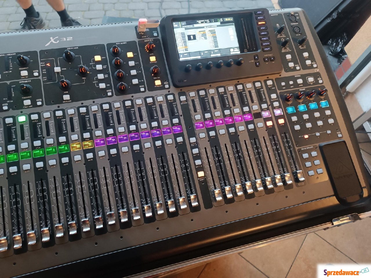 Mixer behringer x32 + nagłosnienie...