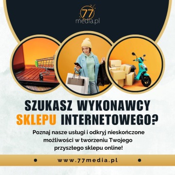 Tworzymy sklepy online! Twój E-commerce: SEO, płatności, responsywność