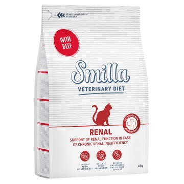 Smilla Veterinary Diet Renal, wołowina - 2 x 4 kg