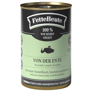 FetteBeute, 12 x 400 g - Kaczka