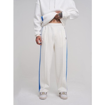 Spodnie Dresowe Męskie Białe / Niebieskie Machinist Strip