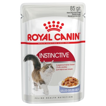 Uzupełnienie: Mokra karma Royal Canin - Instinctive w galarecie, 12 x 85 g