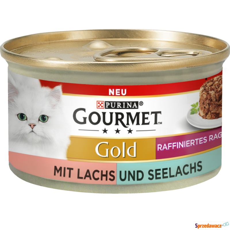 Megapakiet Gourmet Gold Ragout, w sosie, 48 x... - Karmy dla kotów - Płock