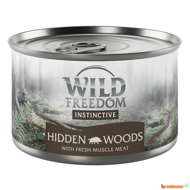 Wild Freedom Instinctive, 6 x 140 g - Hidden Woods... - Karmy dla kotów - Pruszcz Gdański