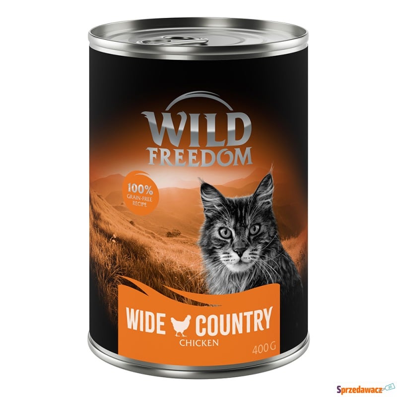 Megapakiet Wild Freedom Adult, 24 x 400 g - bez... - Karmy dla kotów - Mysłowice