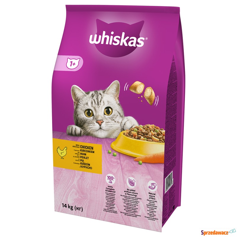 Whiskas 1+ z kurczakiem - 14 kg - Karmy dla kotów - Głogów