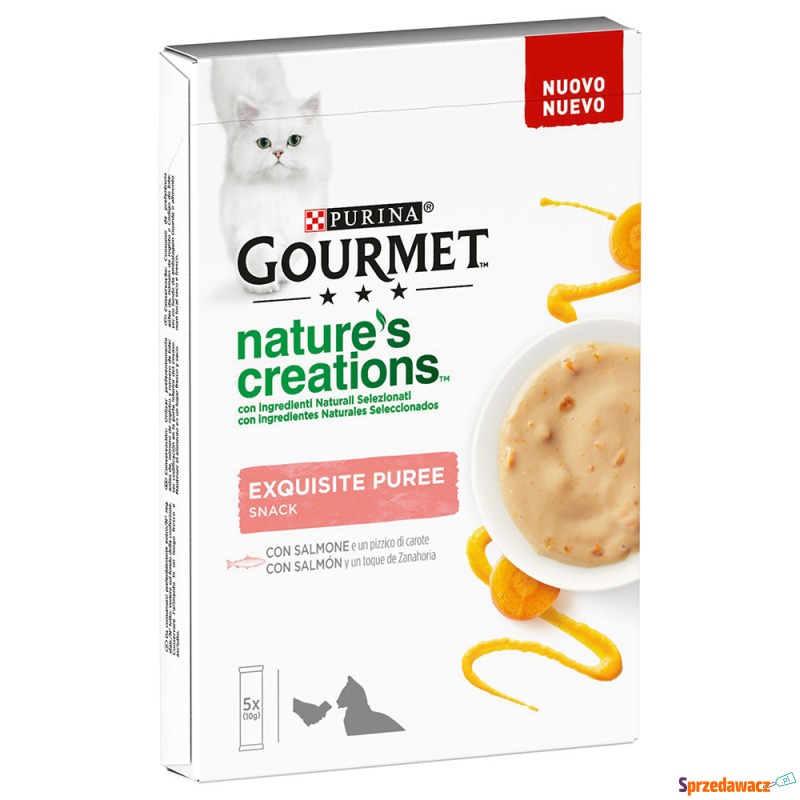Gourmet Nature's Creations Snack, 5 x 10 g -... - Przysmaki dla kotów - Płock