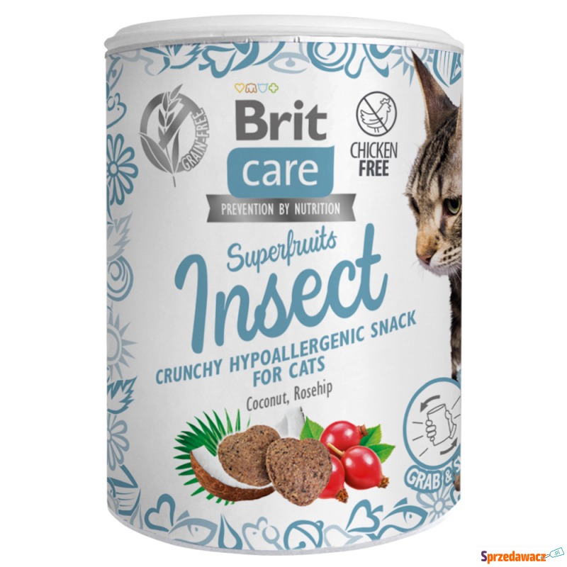 Brit Care Cat Snack Superfruits Insect, owady... - Przysmaki dla kotów - Kwidzyn
