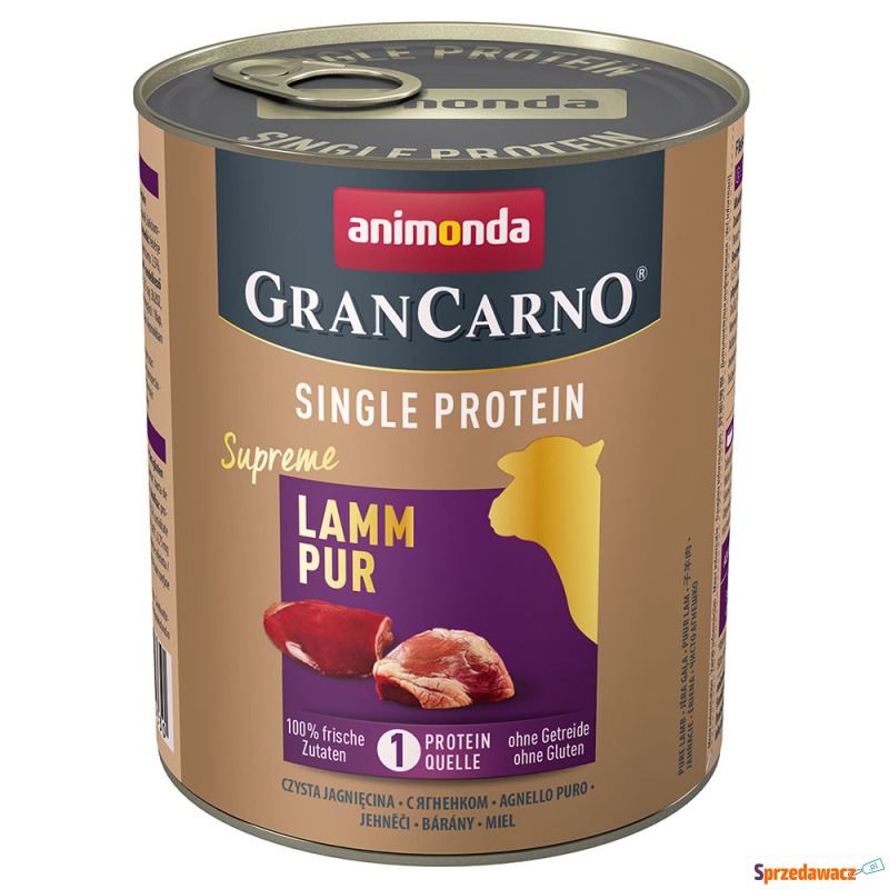 animonda GranCarno Adult Single Protein Supreme,... - Karmy dla psów - Kędzierzyn-Koźle