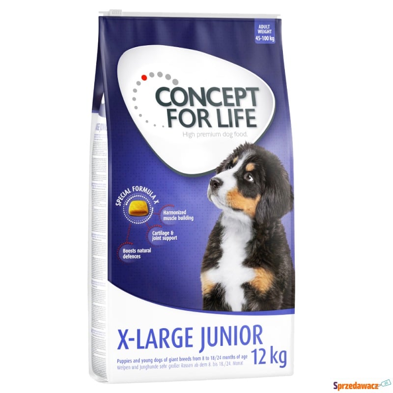 Concept for Life X-Large Junior - 2 x 12 kg - Karmy dla psów - Łomża