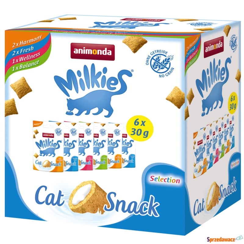 Pakiet mieszany animonda Milkies chrupiące po... - Przysmaki dla kotów - Biała Podlaska