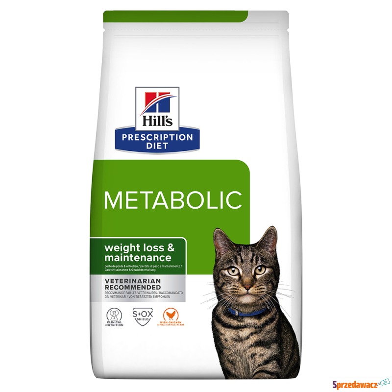 Hill's Prescription Diet Metabolic z kurczakiem... - Karmy dla kotów - Włocławek