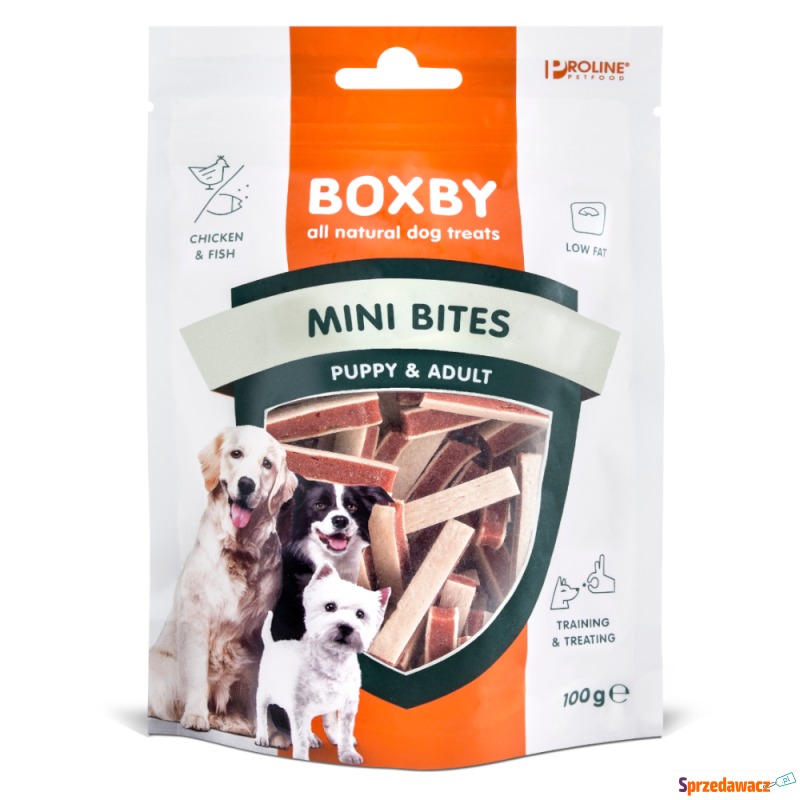 Boxby Puppy Mini Bites - 3 x 100 g - Przysmaki dla psów - Włocławek