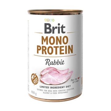 Brit Mono Protein, 6 x 400 g  - Królik