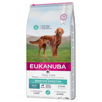 Dwupak Eukanuba Daily Care - Adult Sensitive Digestion, 2 x 12 kg