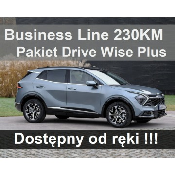 Kia Sportage - Business Line 230 KM Pakiet Drive Wise Plus Martwe Pole Od ręki 2152zł